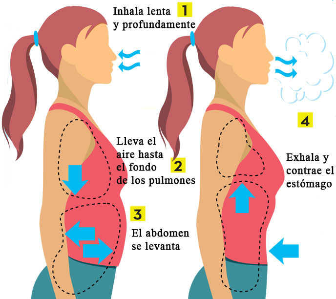 Respiración diafragmática - Paula López Baldomir | Psicóloga A Coruña